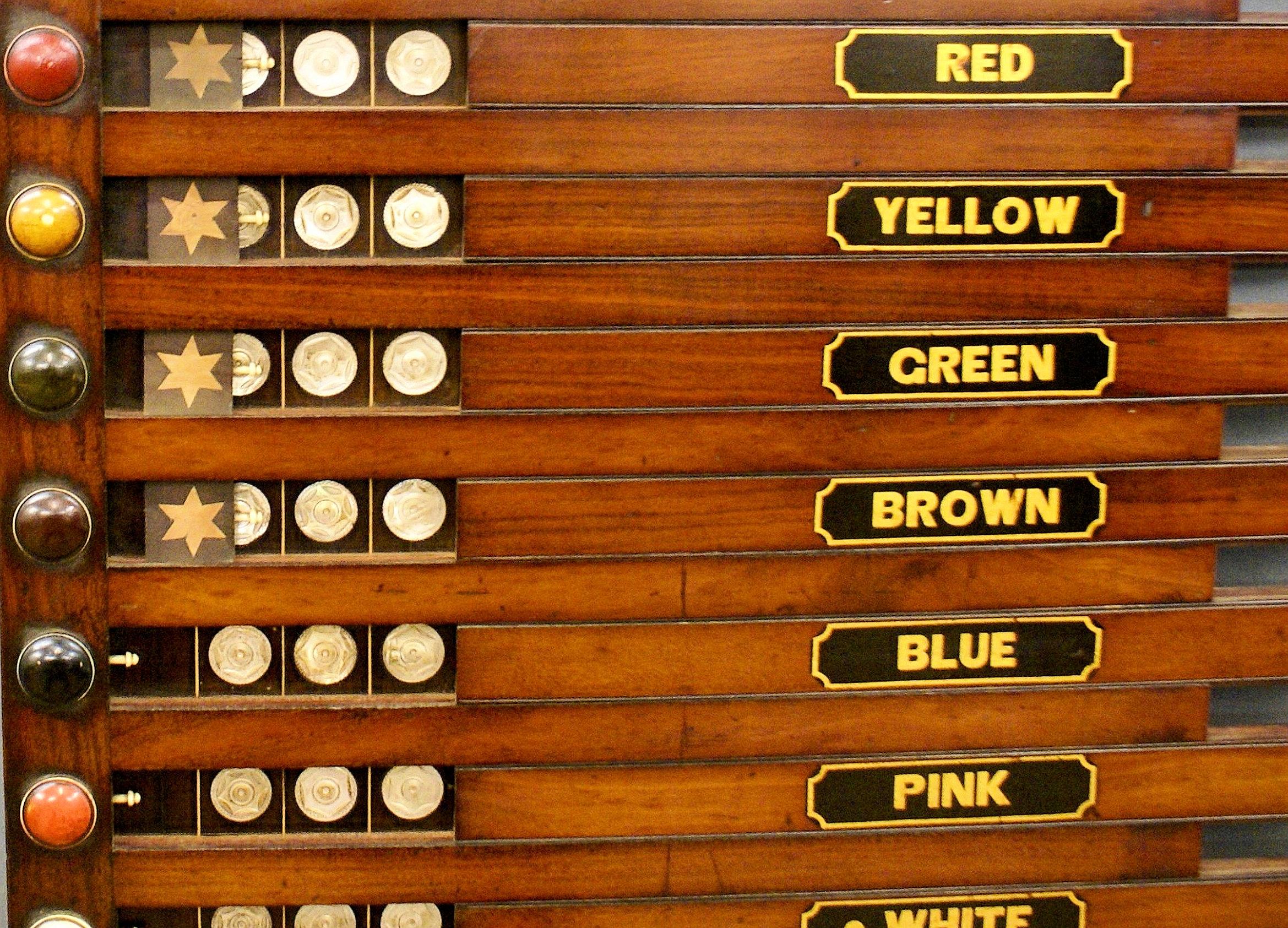 Pool Score Board aus dem späten 19. Jahrhundert im Zustand „Gut“ im Angebot in London, GB