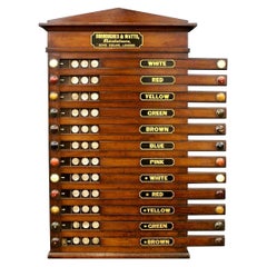 Late 19th C. Life Pool Score Board