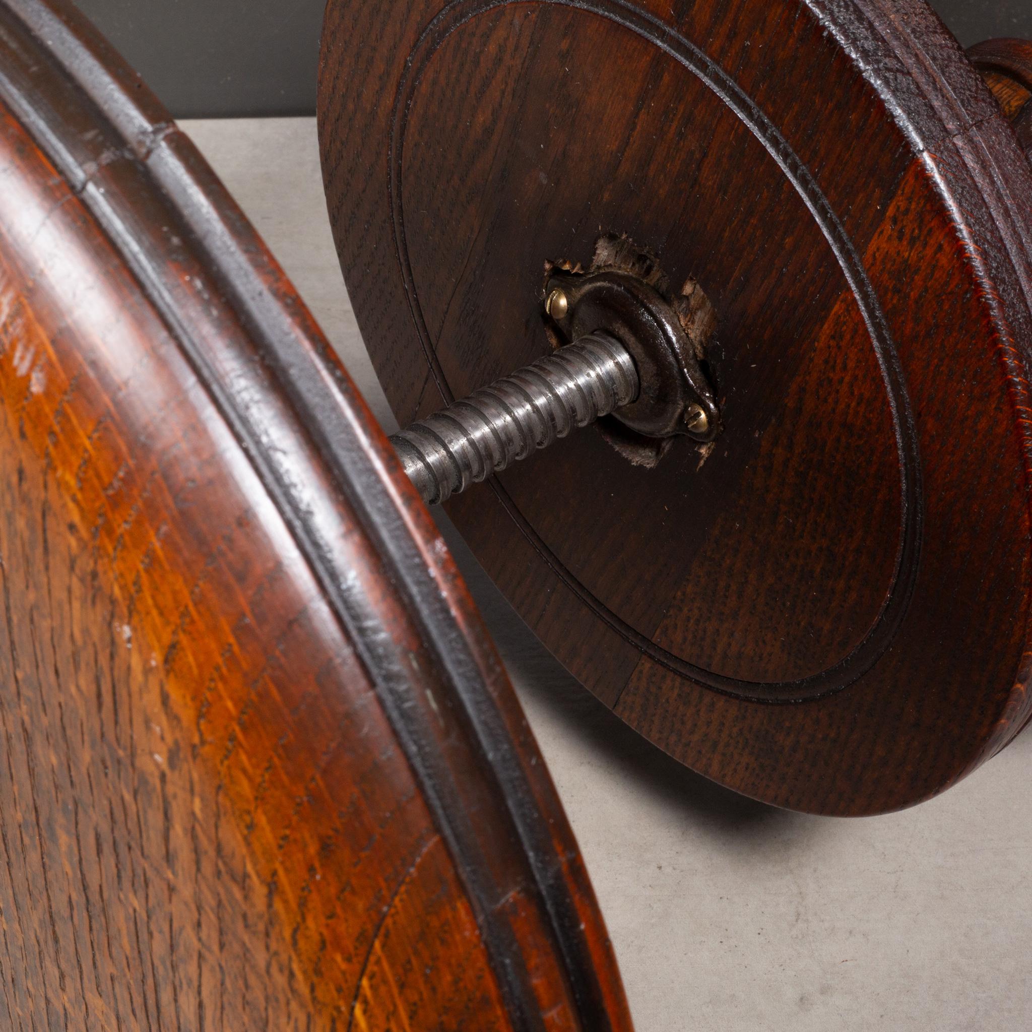 Late 19th c. Mahogany Claw Foot Piano Stool c.1880 2