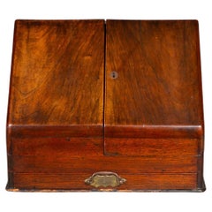 Antique Late 19th c. Mahogany Stationary & Letter Cabinet c.1890-1900