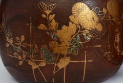 Late 19th C., Meiji, A Pair of Antique Japanese Keyaki Wooden Pots 'Hibachi'