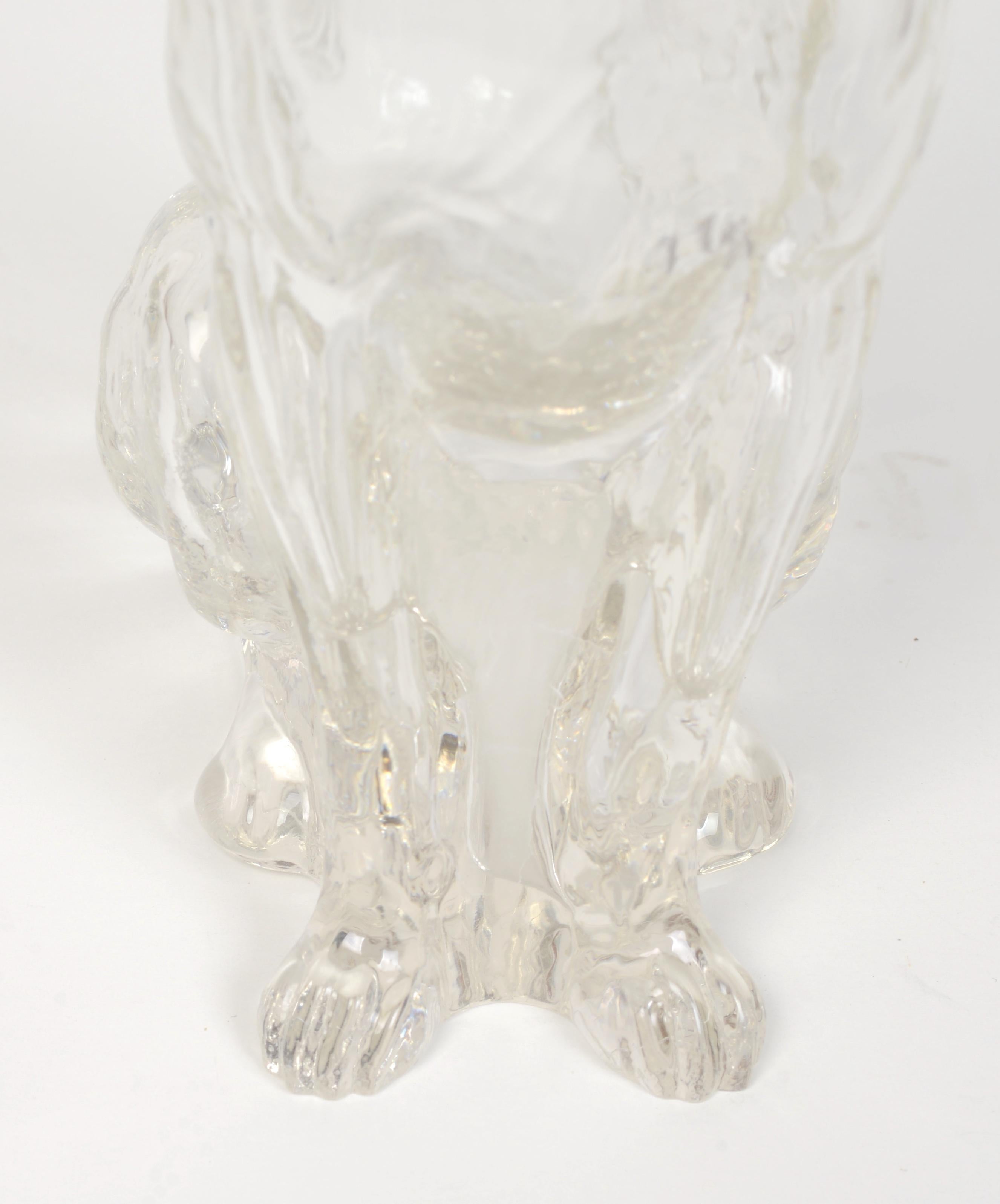 Late 19th c Novelty Silverplated Hunting Dog-Form Claret Jug Marked 