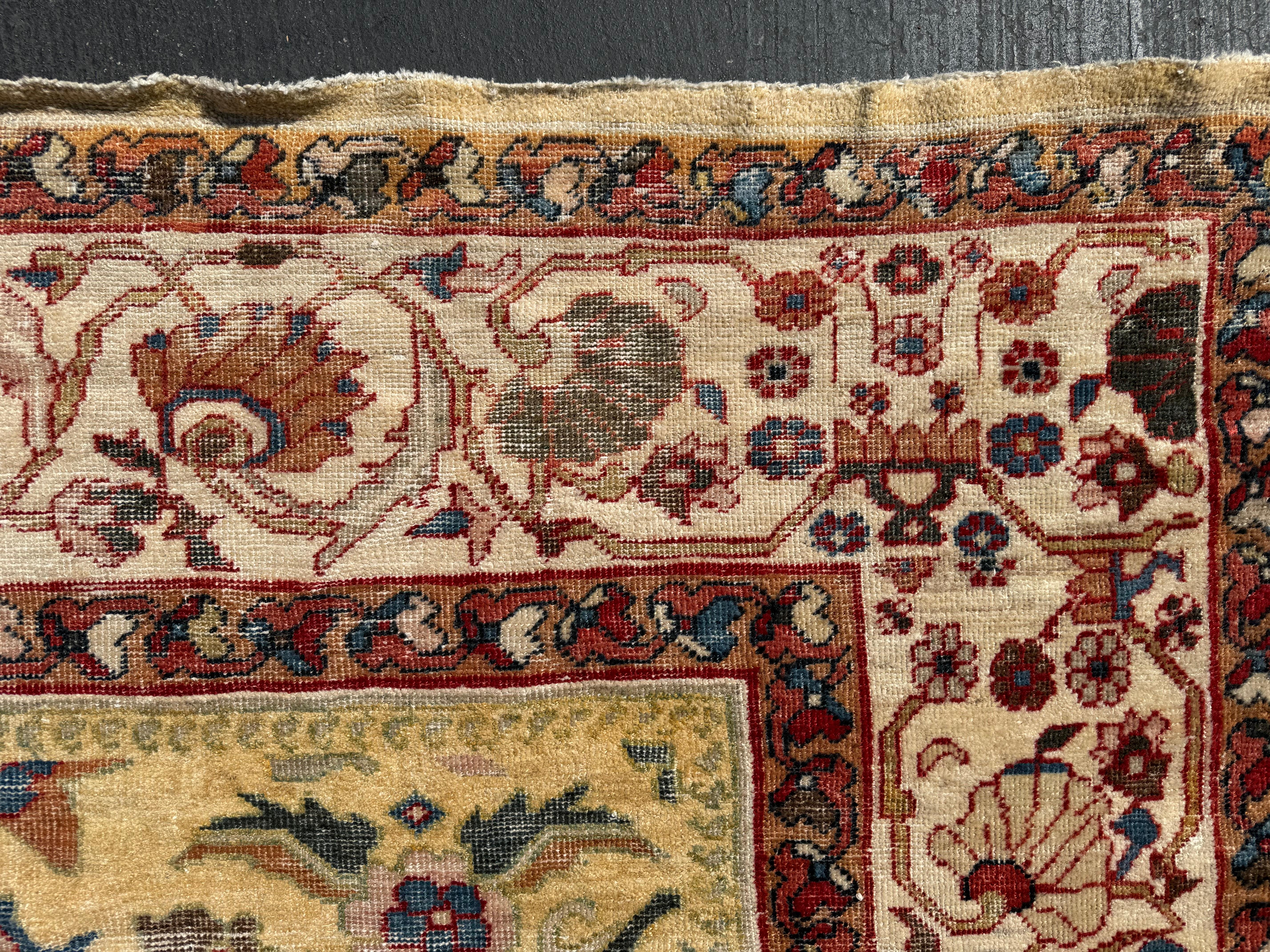 Late 19th C Ziegler Sultanabad Rug For Sale 6