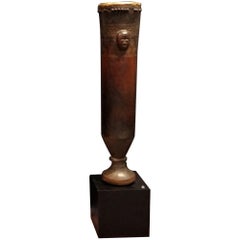 Late 19th Cent. Kuba Drum W Honey Brown Patina - Harry Franklin Collection