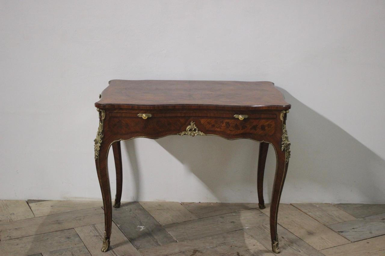 Late 19th Century Louis XVI Revival Writing Table For Sale 1
