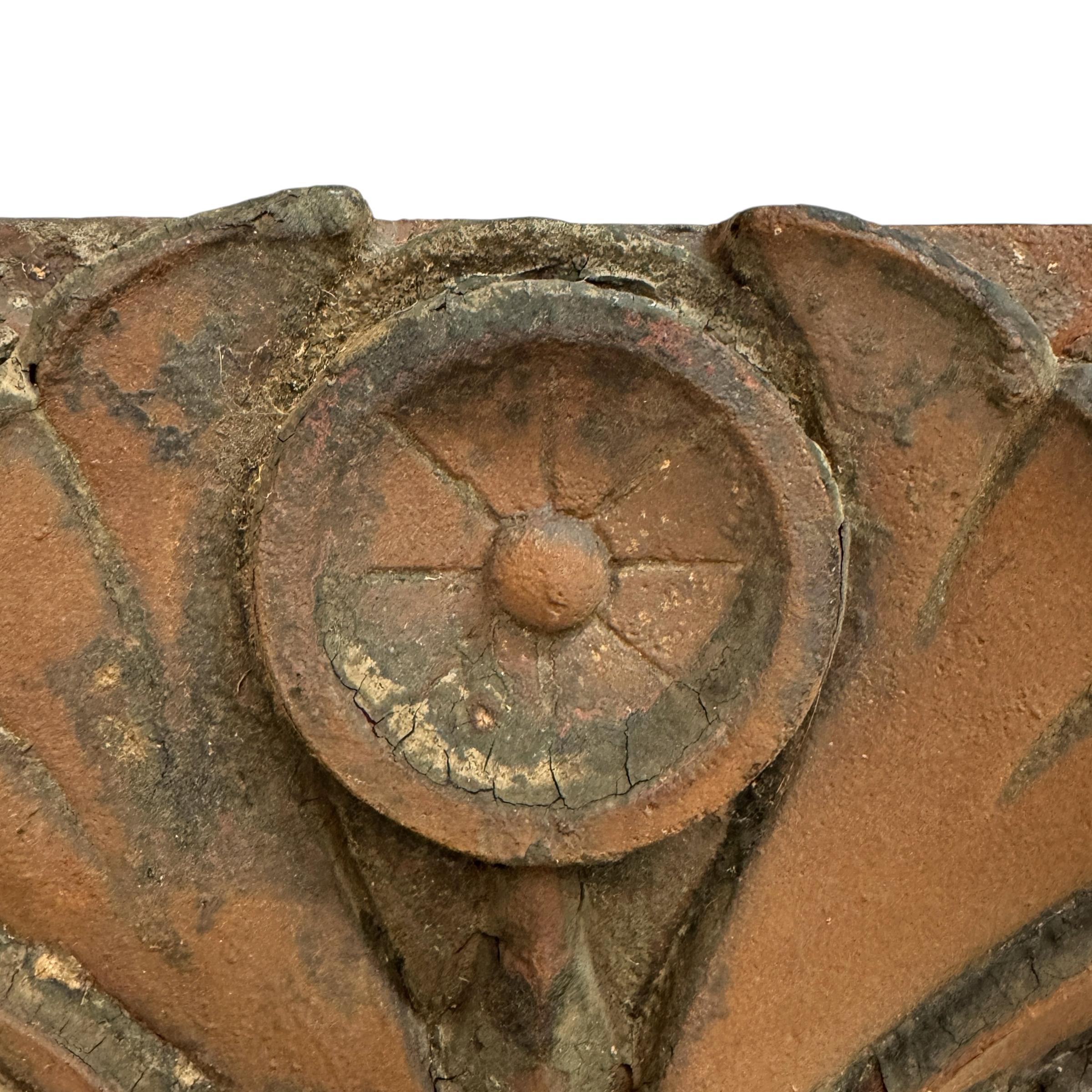 Late 19th Century American Cast Iron Pilaster Capital For Sale 4