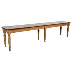 Late 19th Century American General Store or Harvest Table