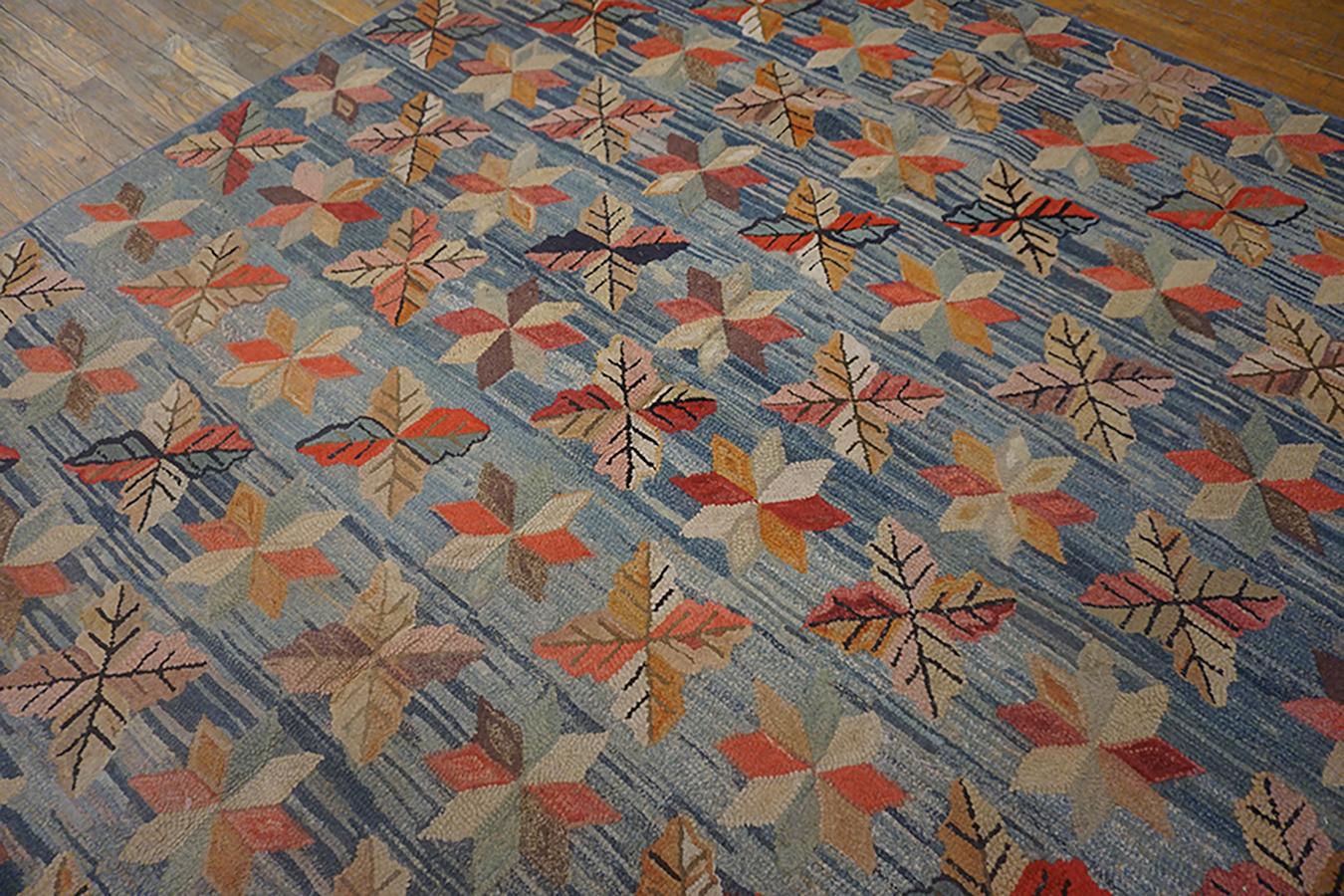 Late 19th Century American Hooked Rug 6' 8