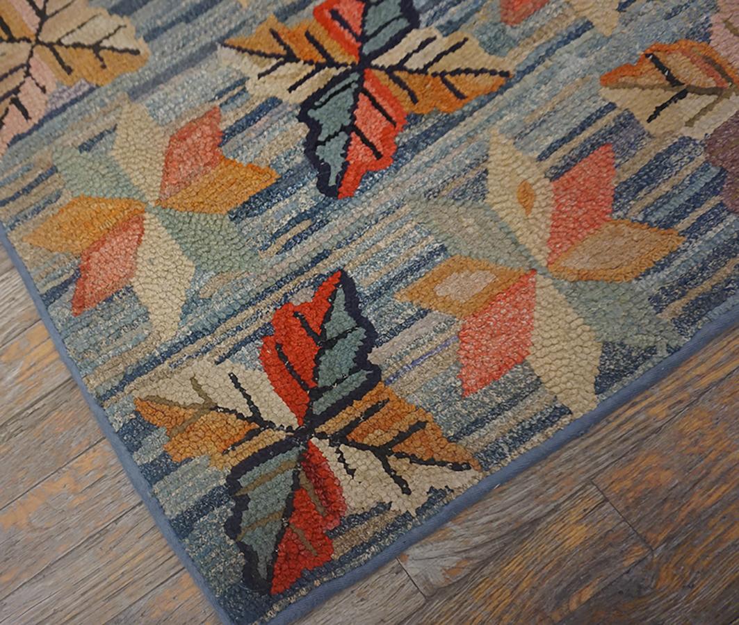 Late 19th Century American Hooked Rug 6' 8