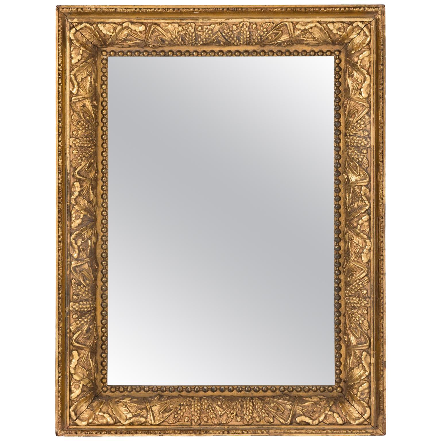 Late 19th Century American Mirror in a Gilded Frame