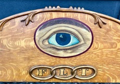 Arche à loger au-dessus d'une porte Odd Fellows américaine de la fin du XIXe siècle