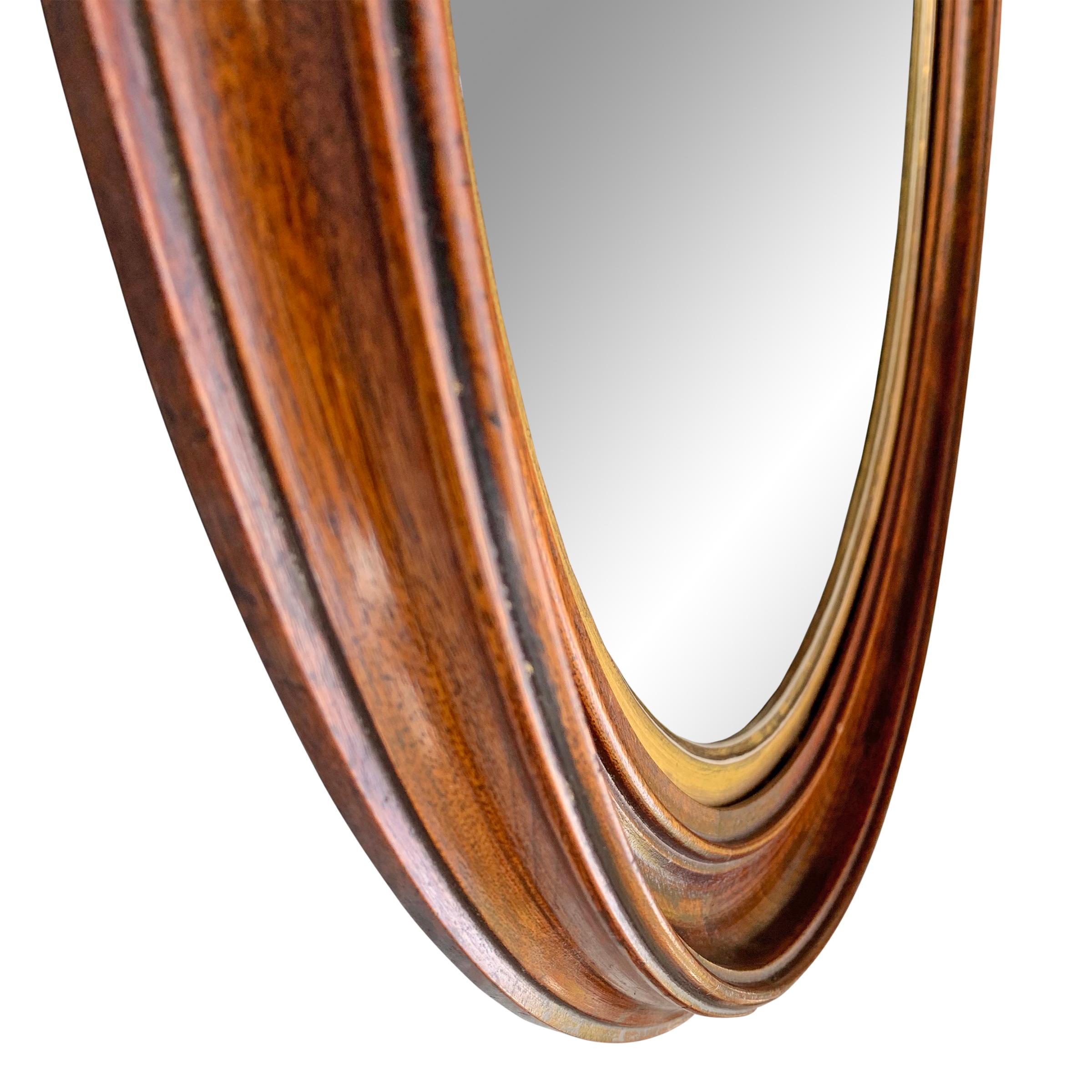 Late 19th Century American Round Mirror 4