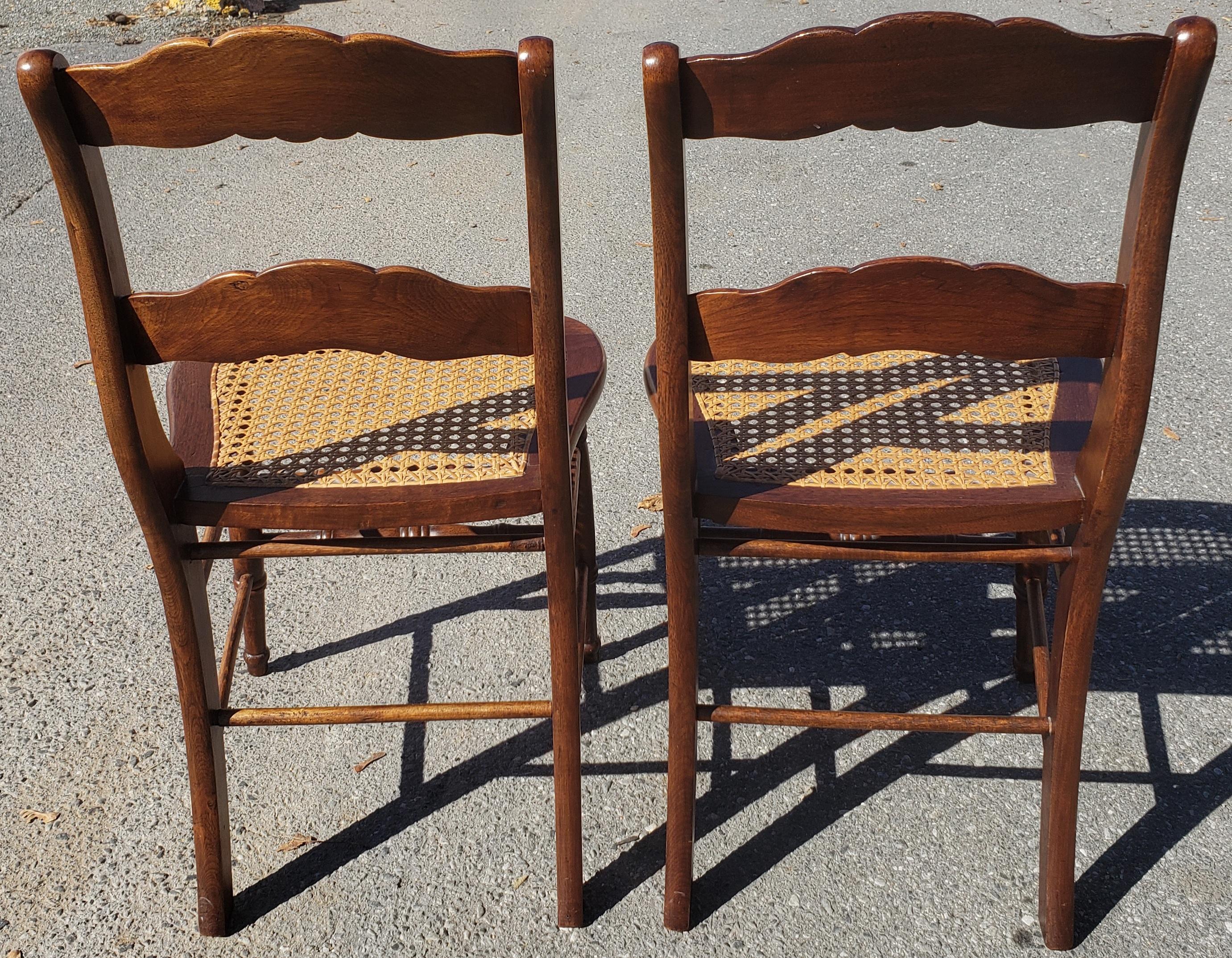 ladder back chairs with cane seats
