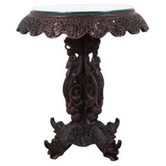 Antique Late 19th Century Anglo Indian Occasional Table