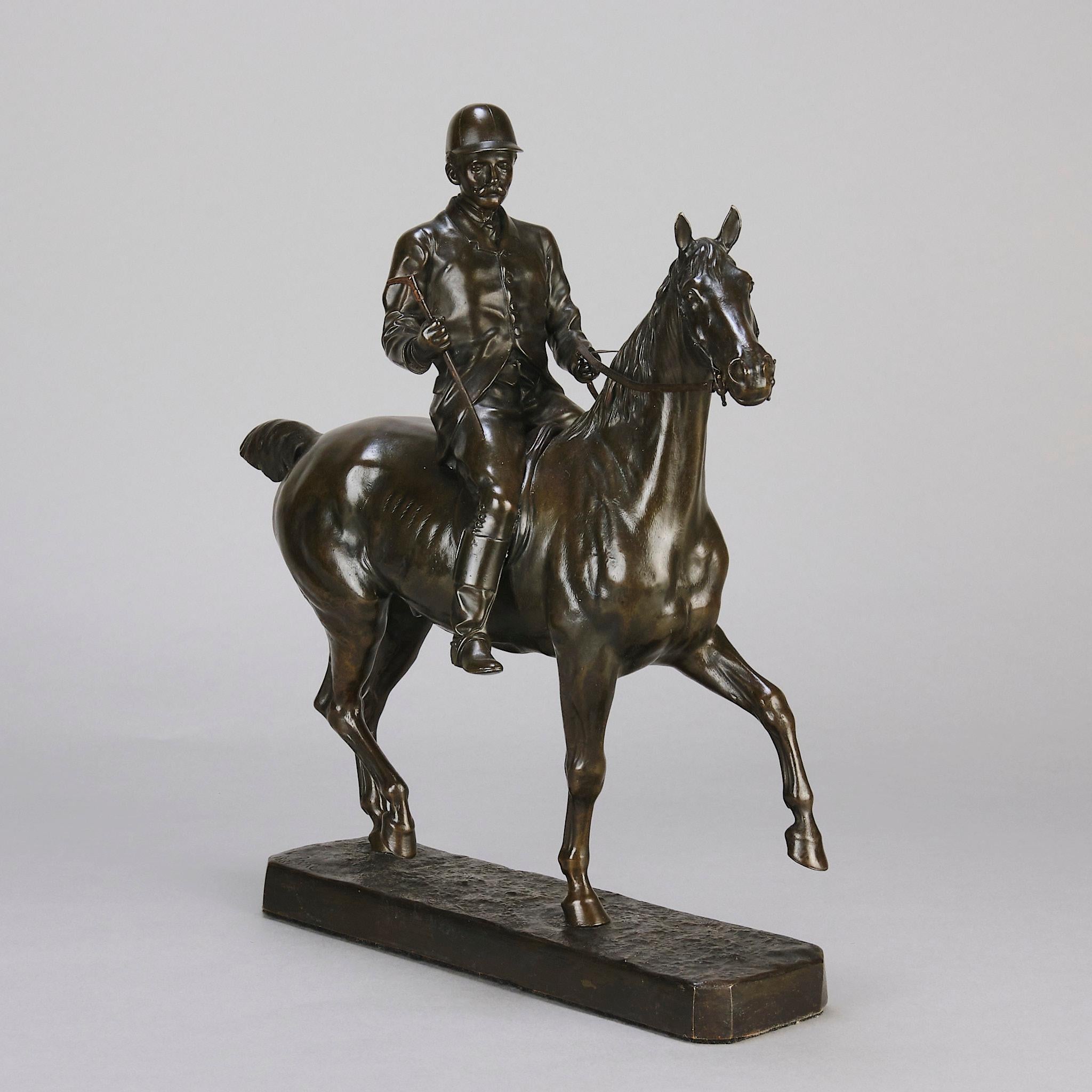 Irlandese Bronzo Animalier della fine del XIX secolo 