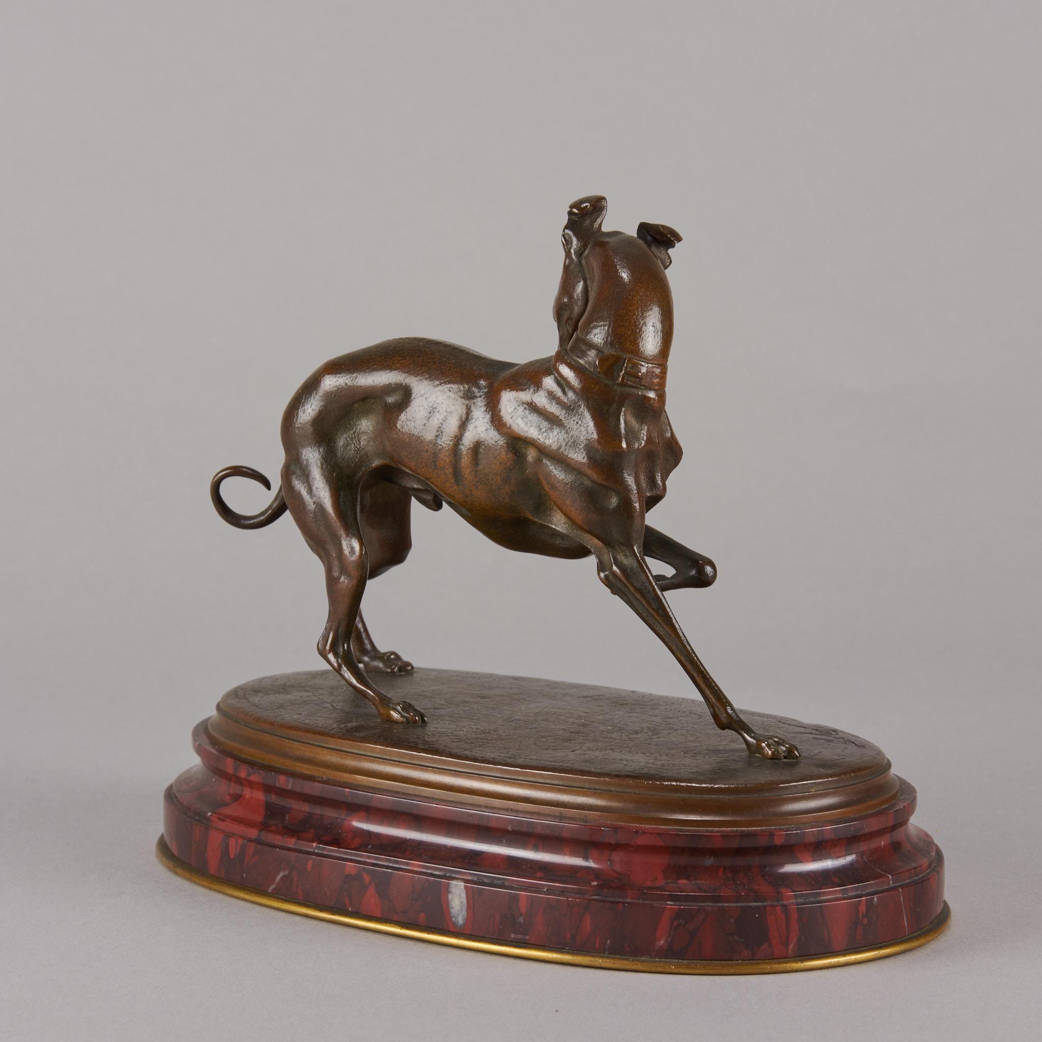 Late 19th Century Animalier Bronze entitled 