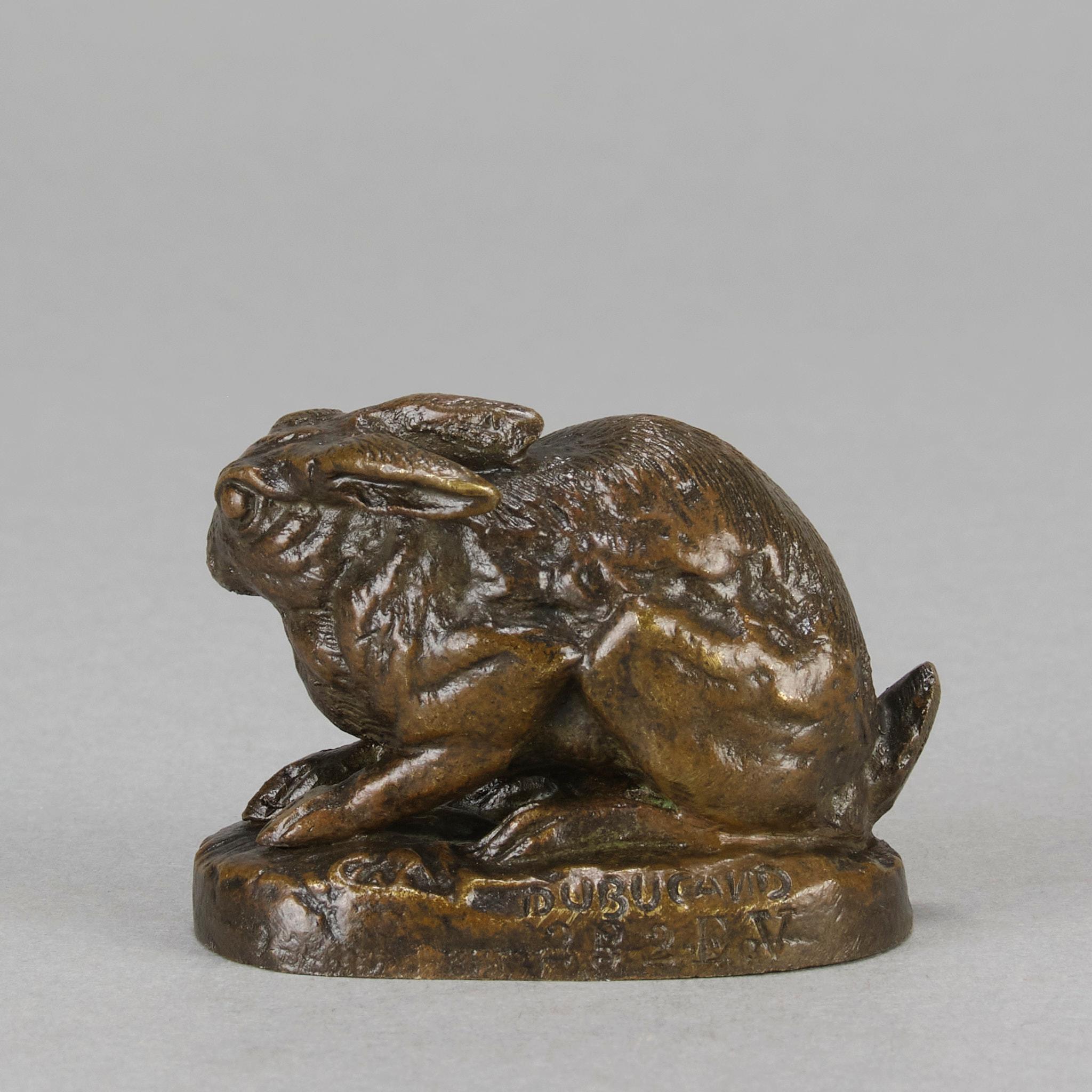 Cast Late 19th Century Animalier Sculpture 