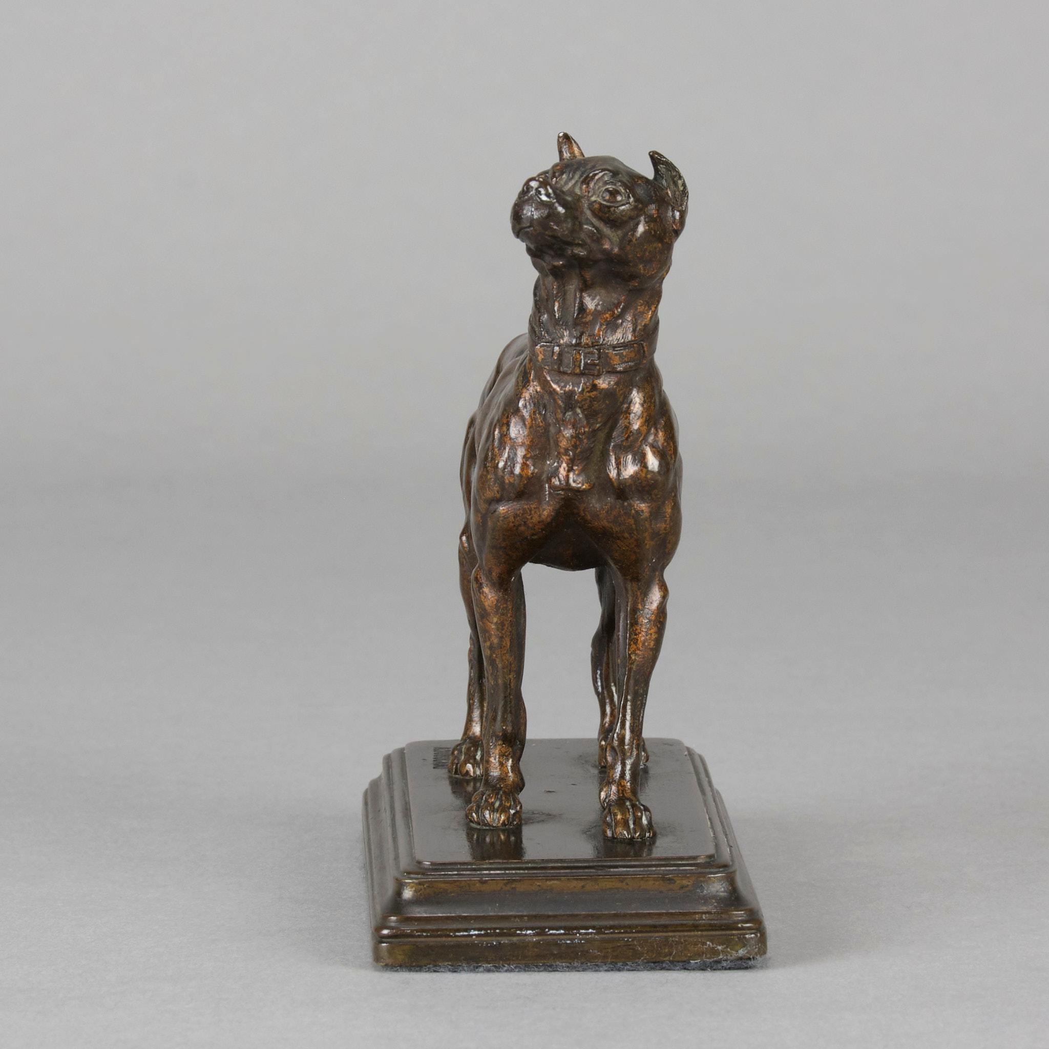 Art Nouveau Late 19th Century Animalier Sculpture entitled 