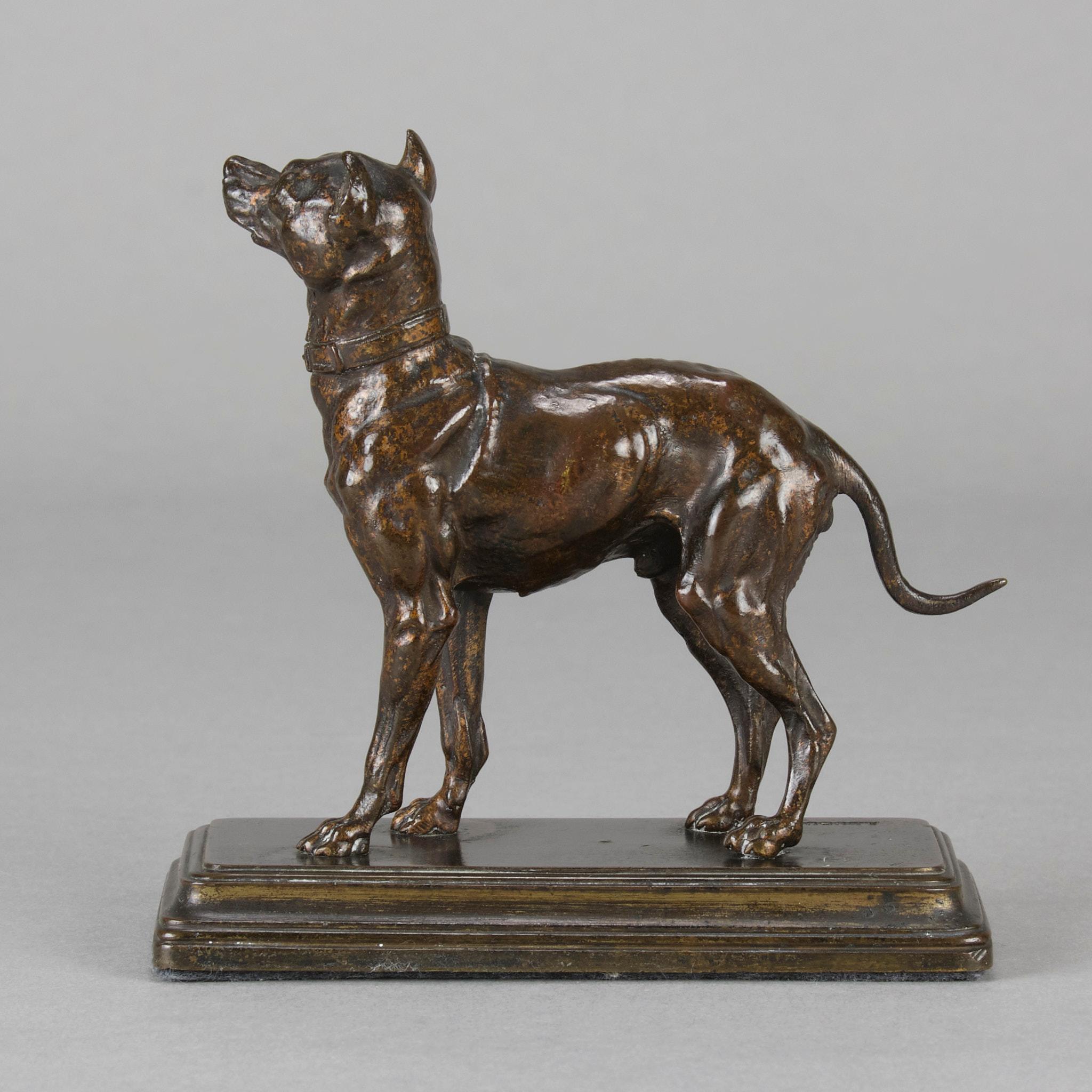 Cast Late 19th Century Animalier Sculpture entitled 