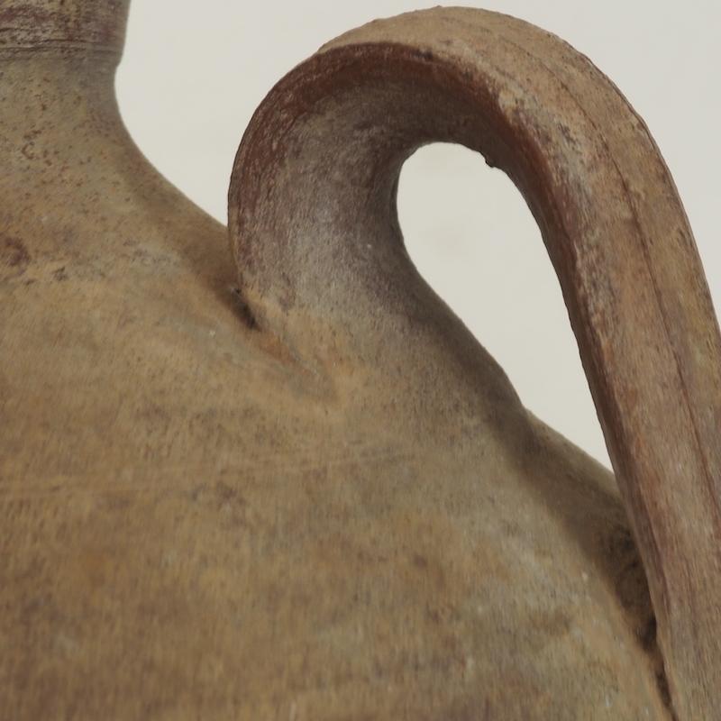 Late 19th Century Antique Bell Shaped Portuguese Terracotta Jug 1