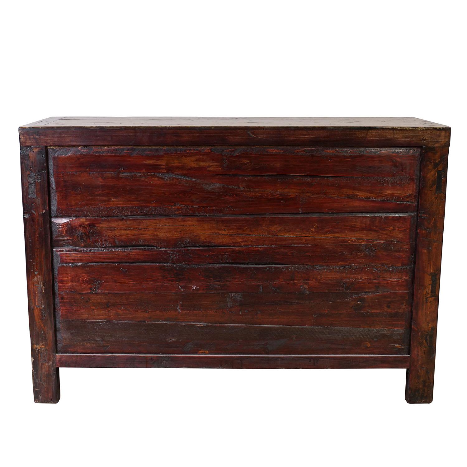 Late 19th Century Antique Chinese Mongolia Cabinet/Buffet Table, Sideboard For Sale 5