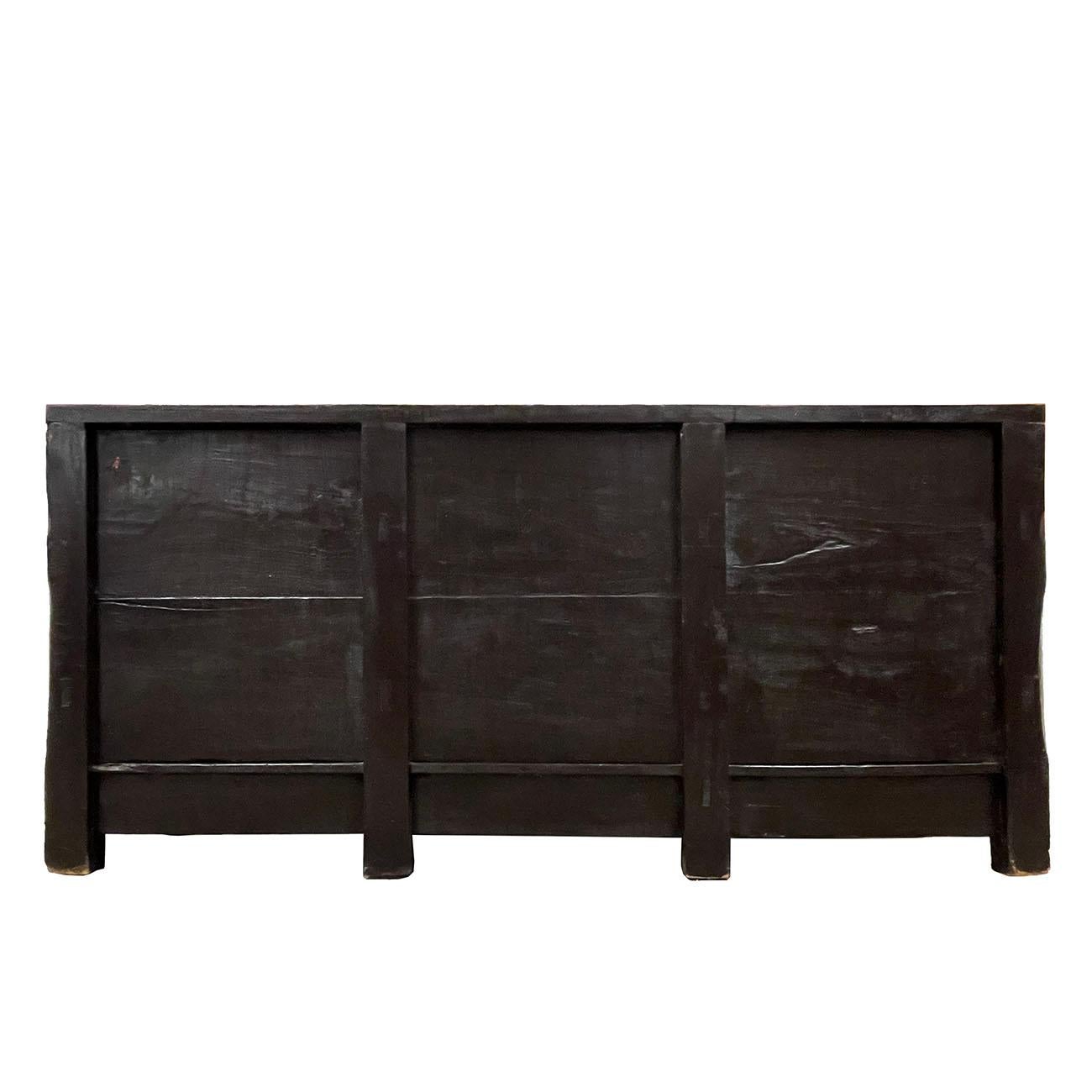 Late 19th Century Antique Chinese Mongolia Credenza, Sideboard, Buffet Table For Sale 2