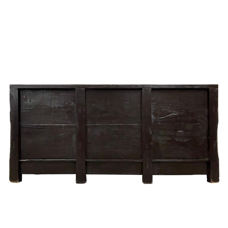 Late 19th Century Antique Chinese Mongolia Credenza, Sideboard, Buffet