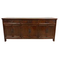 Late 19th Century Antique Chinese Sideboard, Buffet Table, Credenza