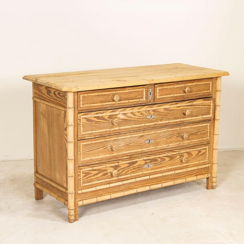 This English chest of drawers or 