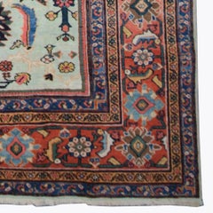 Late 19th Century Antique Floral Design Carpet