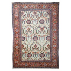 Late 19th Century Antique Floral Design Carpet