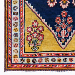 Late 19th Century Antique Floral Design Hand Woven Wool Rug