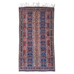 Late 19th century Antique Floral Design Rug, Hand Knotted Wool Rug