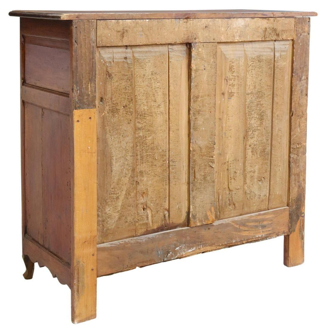 Late 19th Century Antique French Louis XV Style Fruitwood Confiturier Cabinet For Sale 2