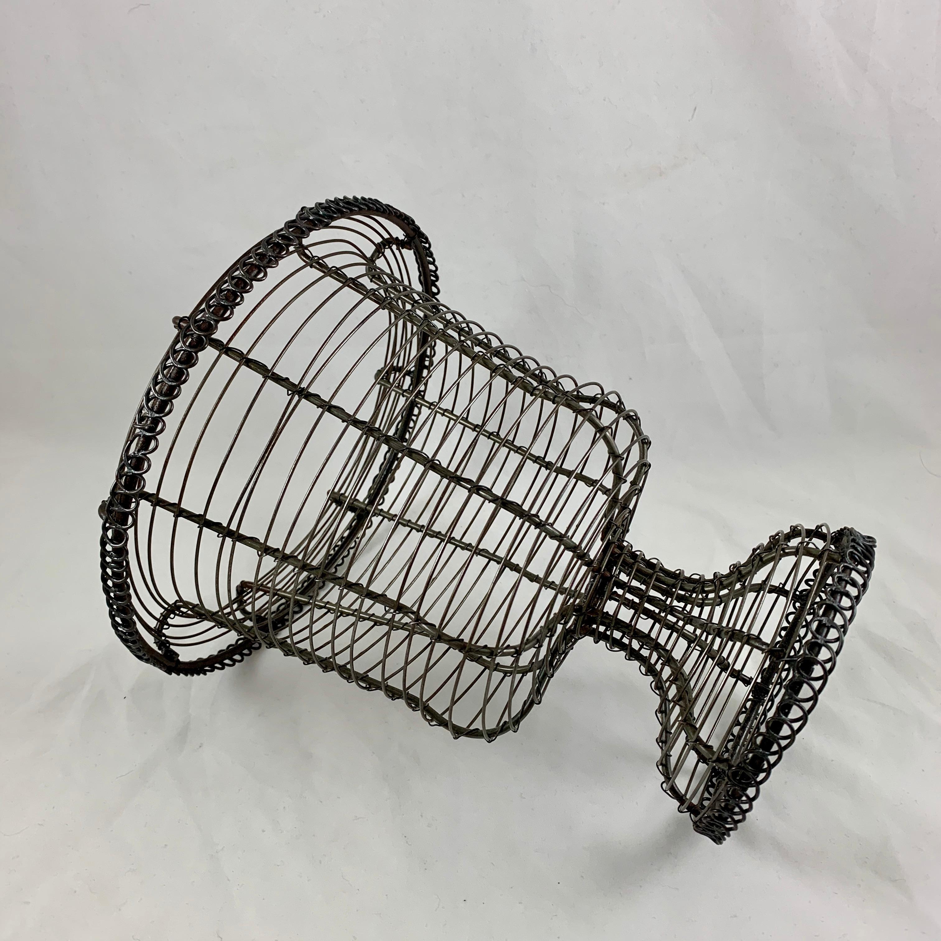 french wire basket