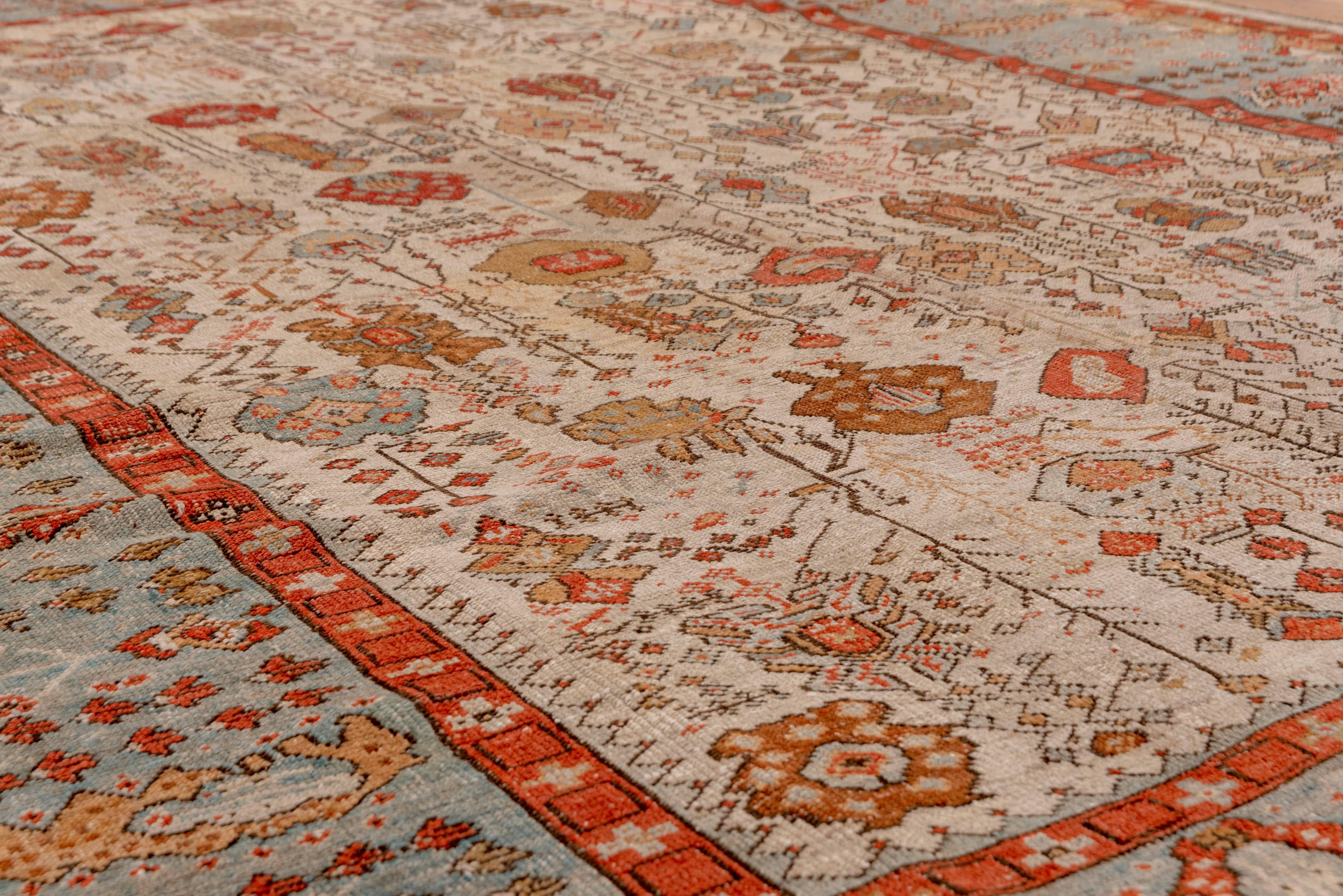 Late 19th Century Antique Ghiordes Carpet, circa 1880s For Sale 3