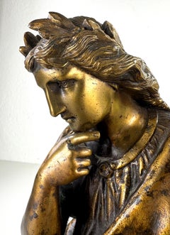 Late 19th century antique grand tour French classical bronze