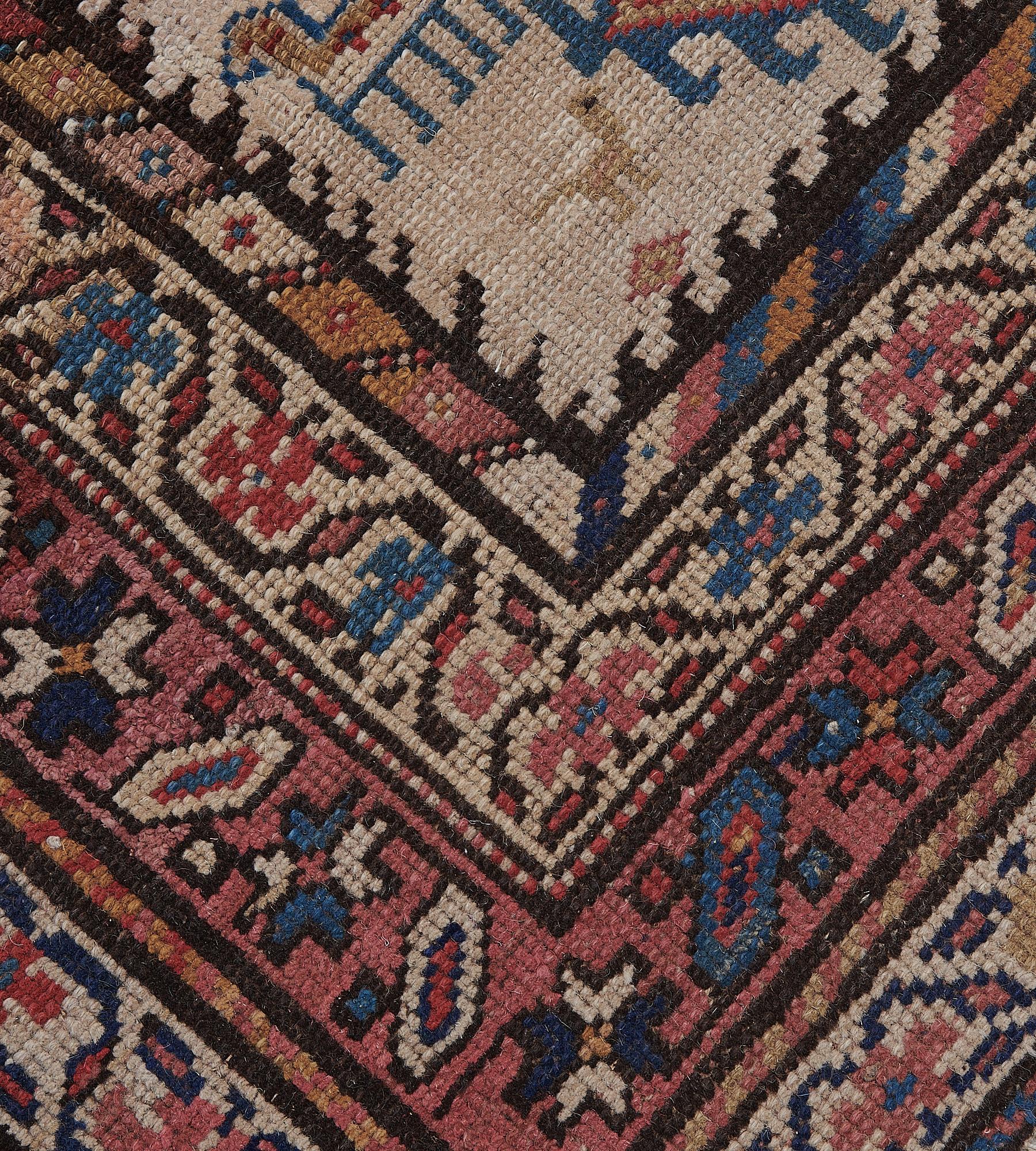 Late 19th Century Antique Hamadan Runner In Good Condition For Sale In West Hollywood, CA