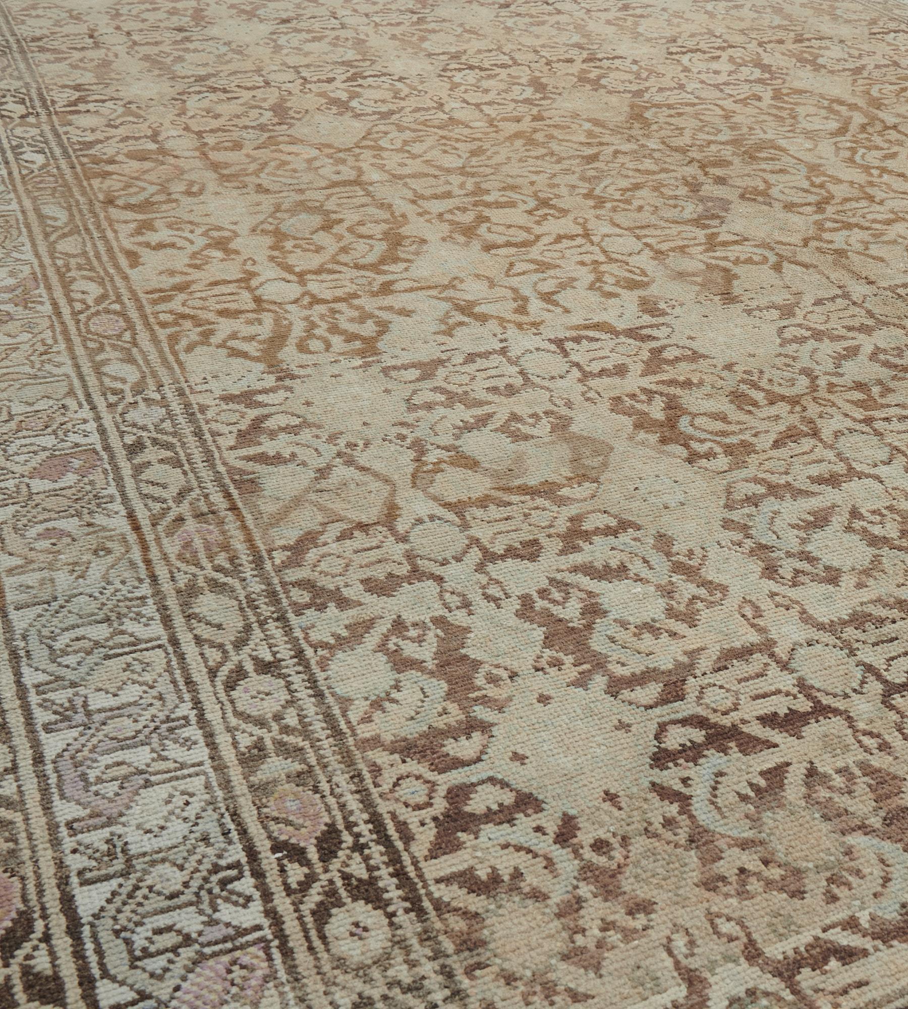 Perse Fin du 19ème siècle, tapis ancien en laine Malayer tissé à la main en vente