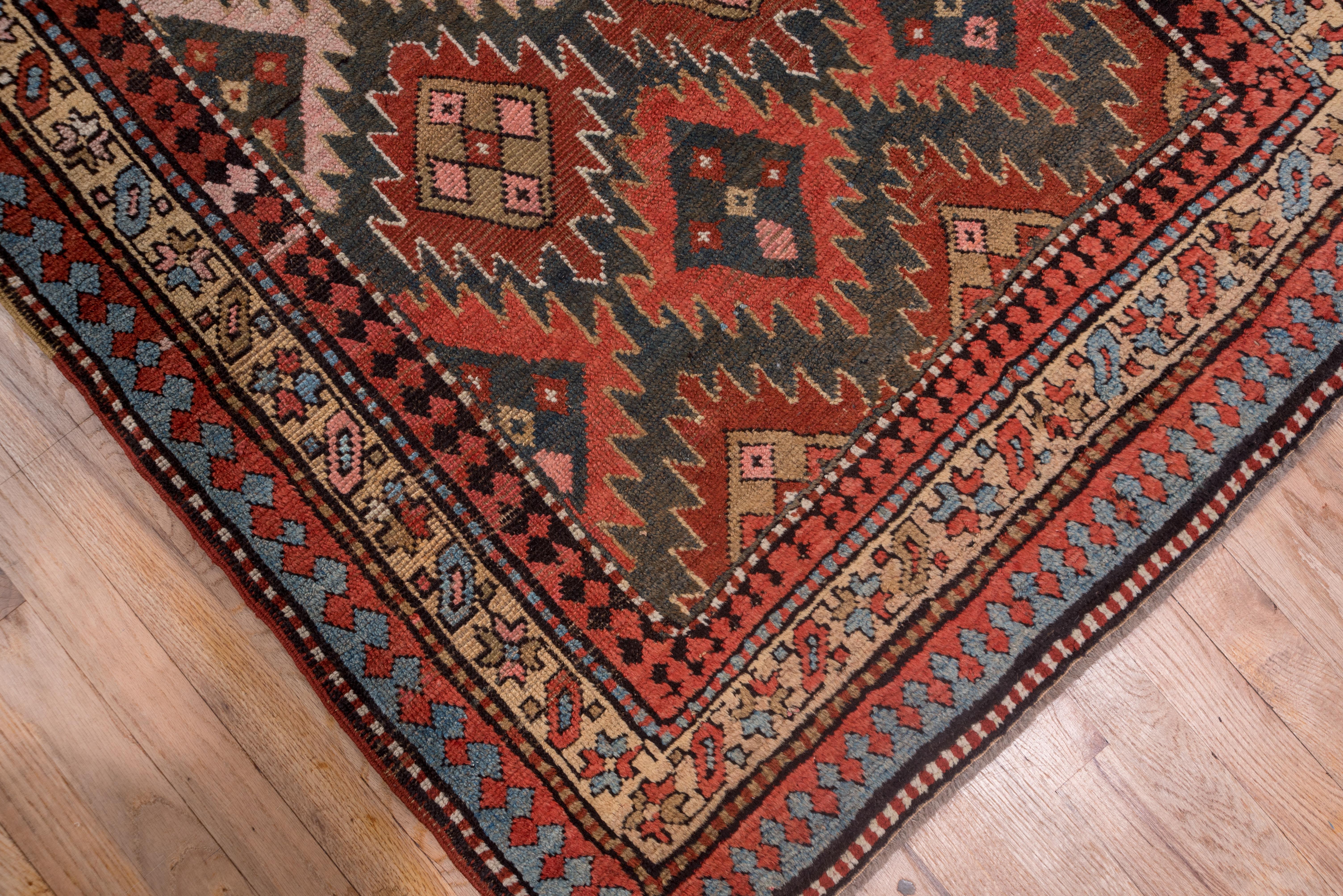Persian Late 19th Century Antique Karabagh Runner For Sale