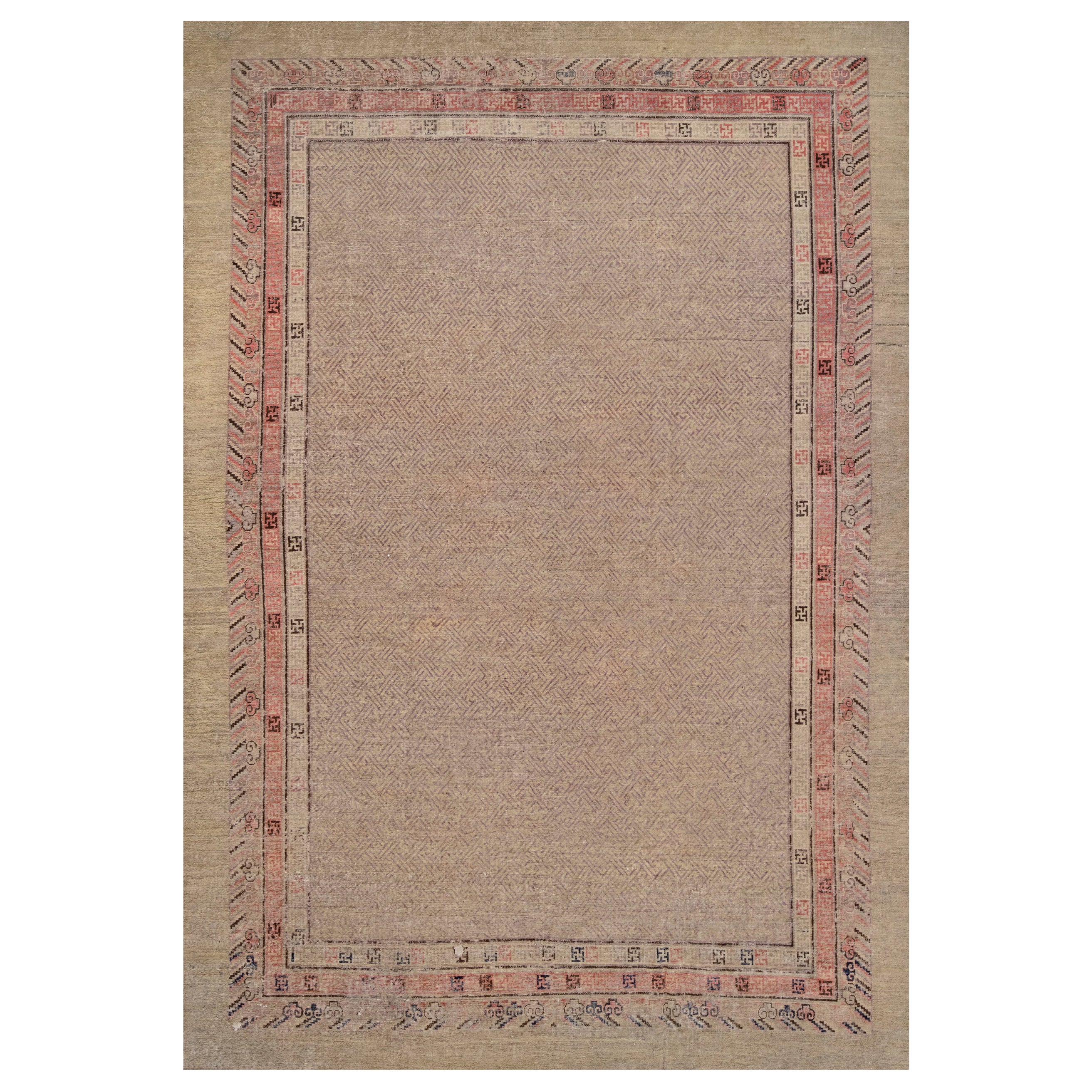 Antiker Khotan-Teppich, 19. Jahrhundert im Angebot