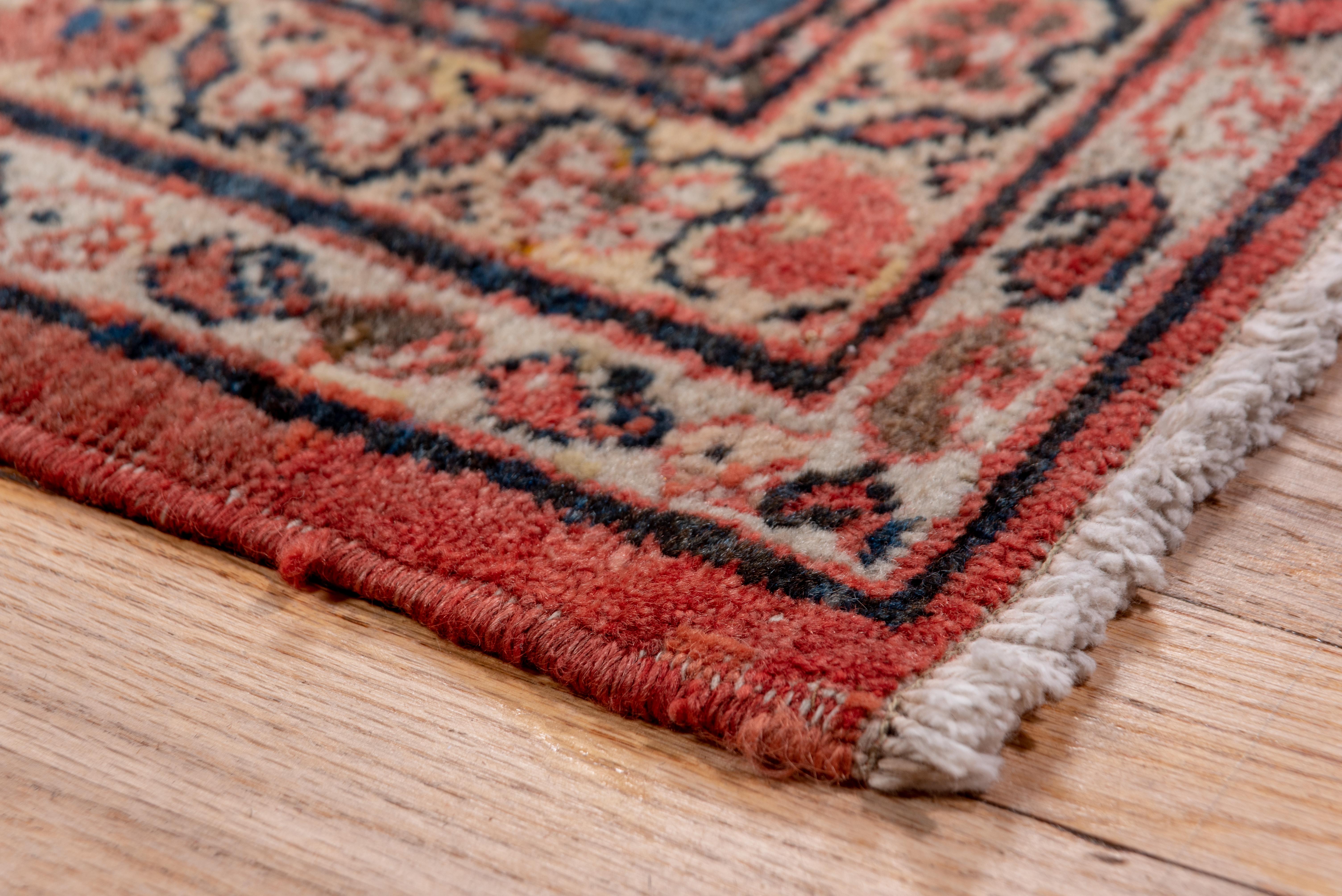 Red Antique Persian Sultanabad Carpet For Sale 3