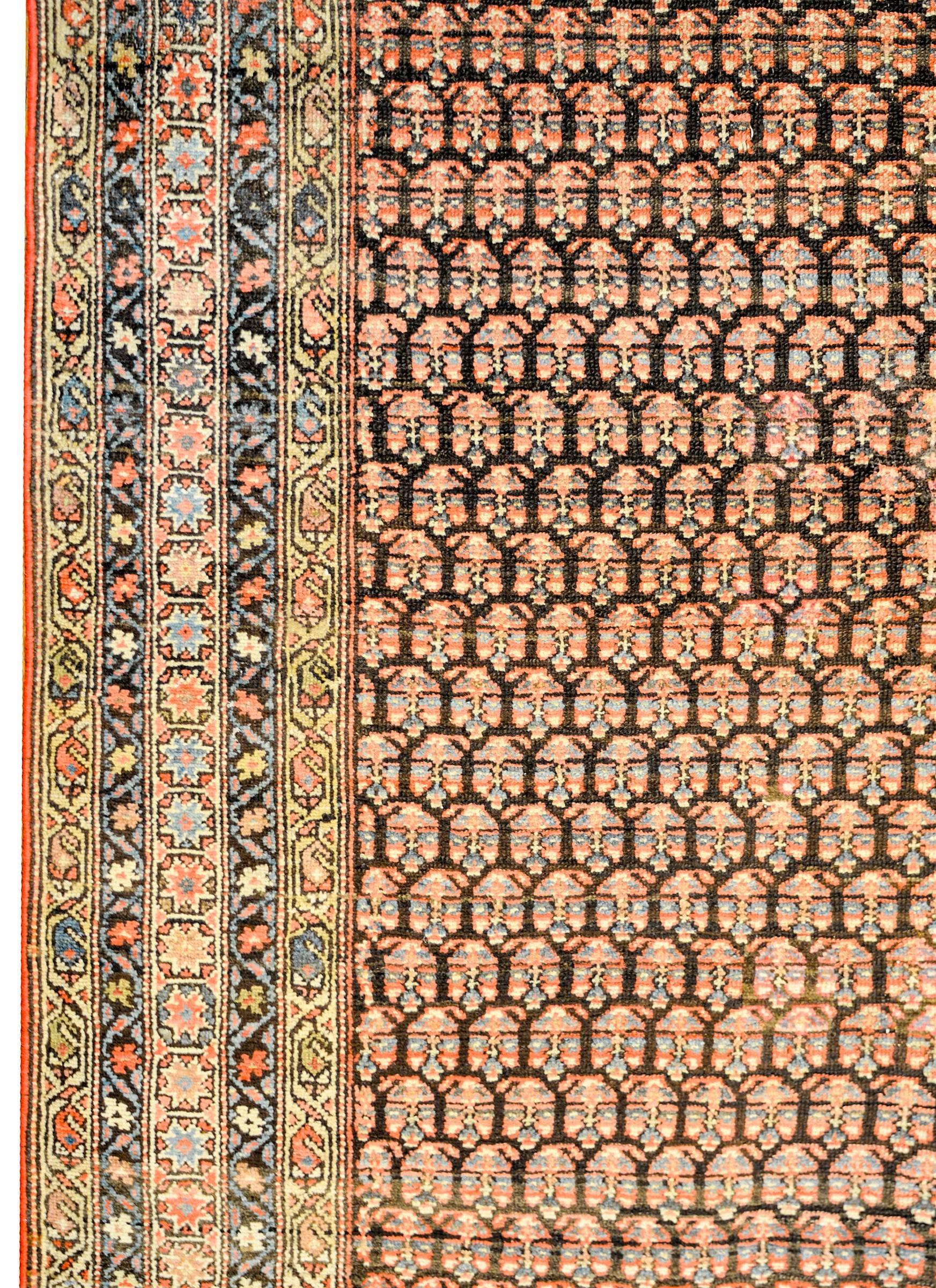 Persian Late 19th Century Antique Malayer Rug