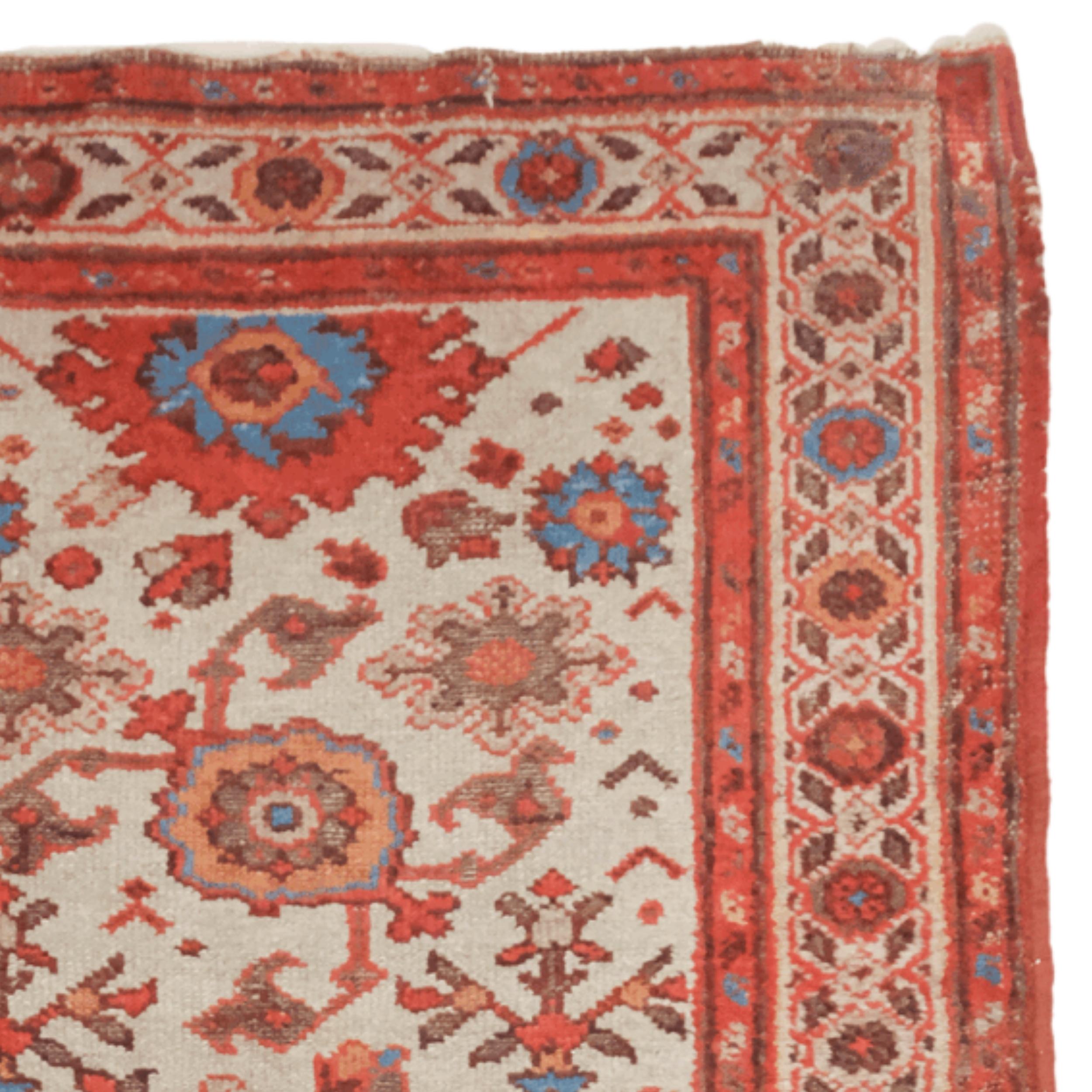 Fin du 19e siècle, couloir ancien Malayer Bon état - En vente à Sultanahmet, 34