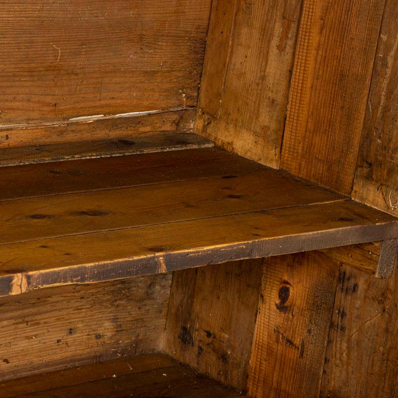 Late 19th Century Antique Narrow Store Counter Sideboard Kitchen Island