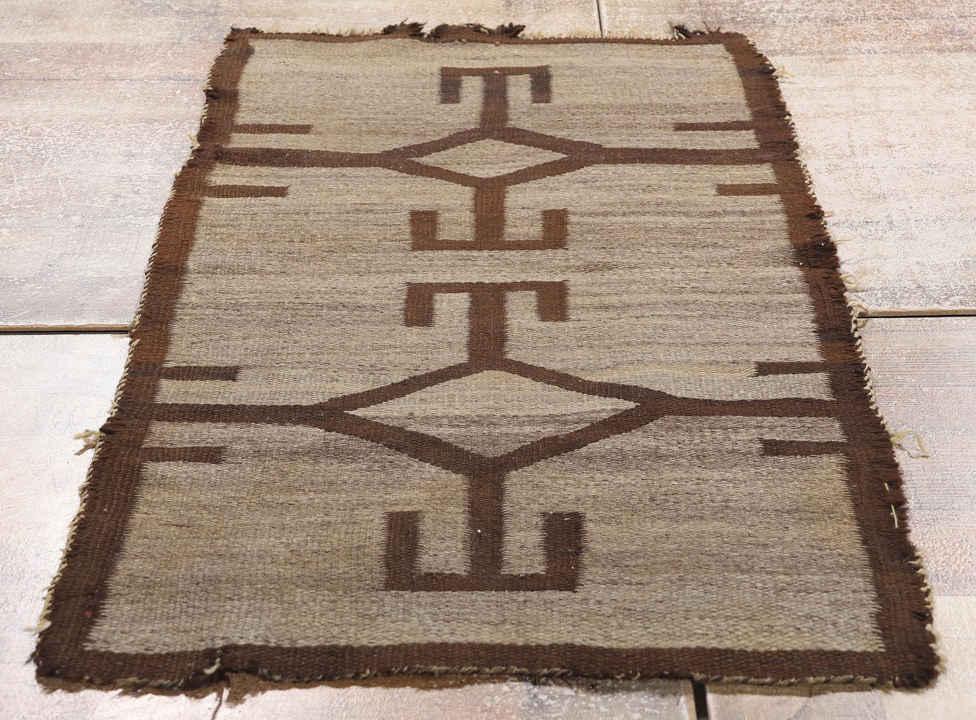Antique 19th Century Southwestern Double Saddle Blanket Kilim  Circa 1880s For Sale 2