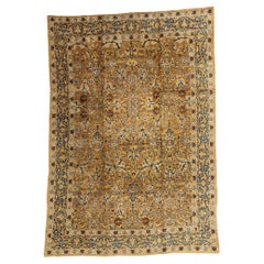 Late 19th Century Antique Persian Kerman Carpet with Traditional Style