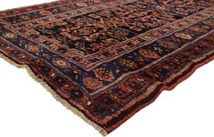 Late 19th-Century Antique Persian Kurd Runner with Modern Victorian Style