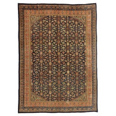 Late 19th Century Used Persian Kurdish Rug with Traditional English Style