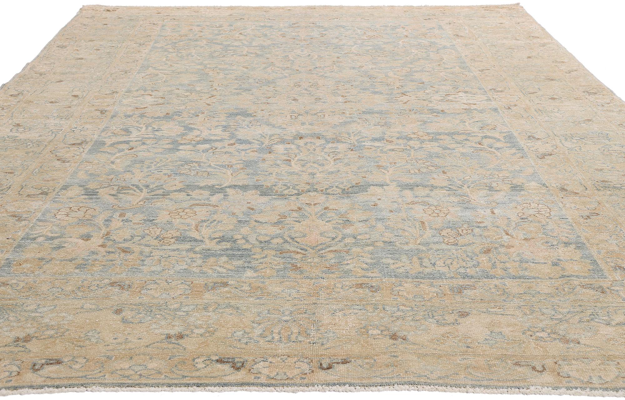 Antiker persischer Malayer-Teppich des späten 19. Jahrhunderts mit modernem Stil im Angebot 2